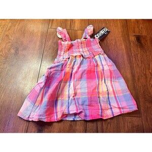 Osh Kosh B Gosh Girls Stretch Dress Sleevless 18 Months Nwt
